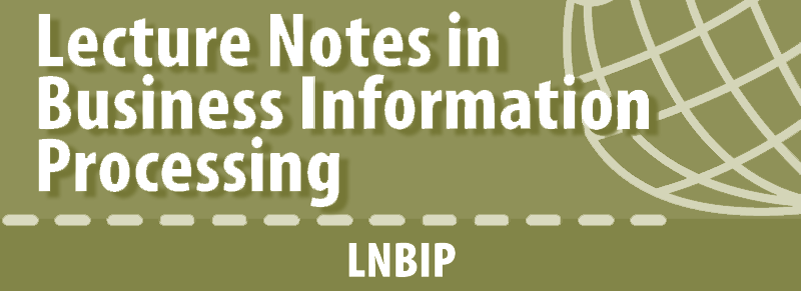 Lecture Notes in Business Information Processing LNBIP